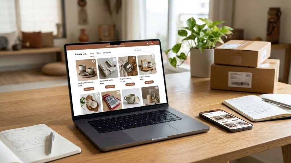 ecommerce website development for small business