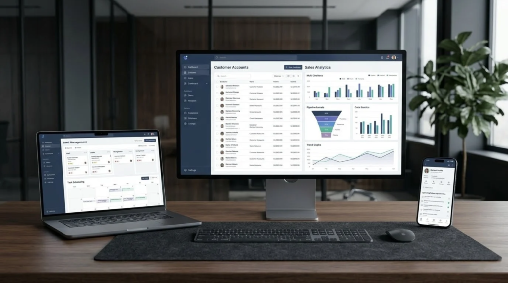 CRM software development for growing businesses
